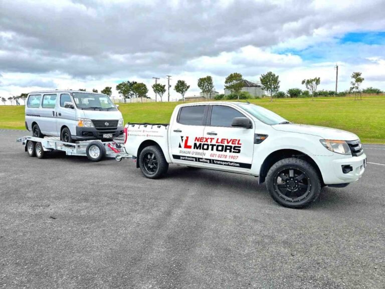 delivering a purchased vehicle for customer