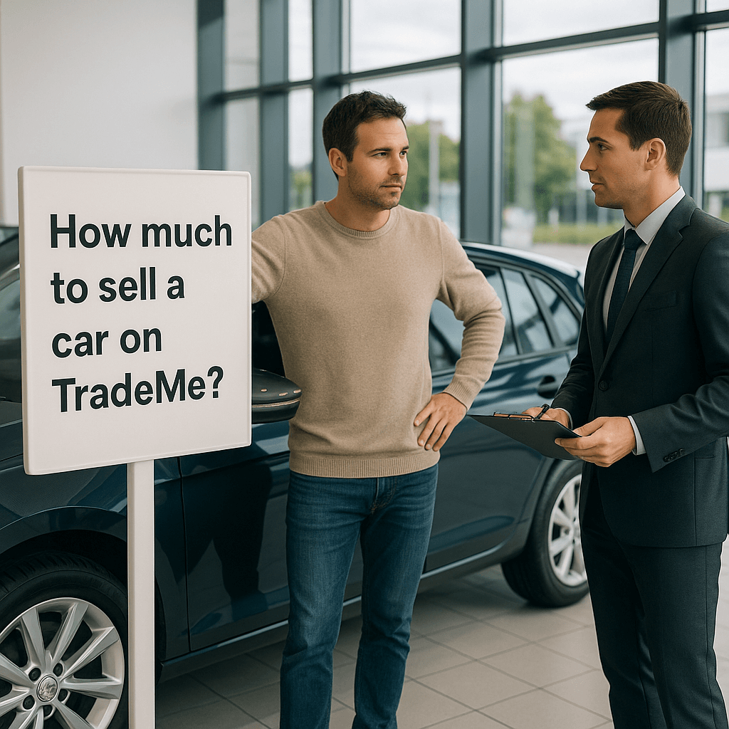 how much to sell a car on trademe