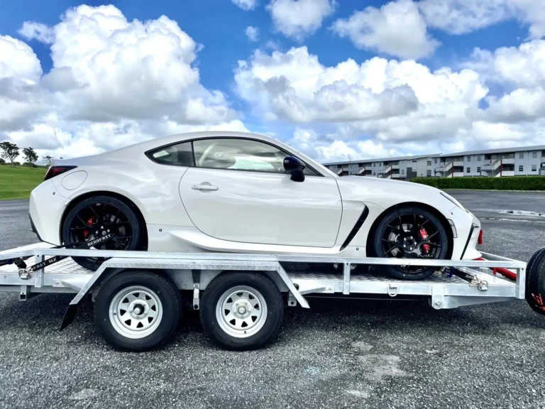 transporting a sports car