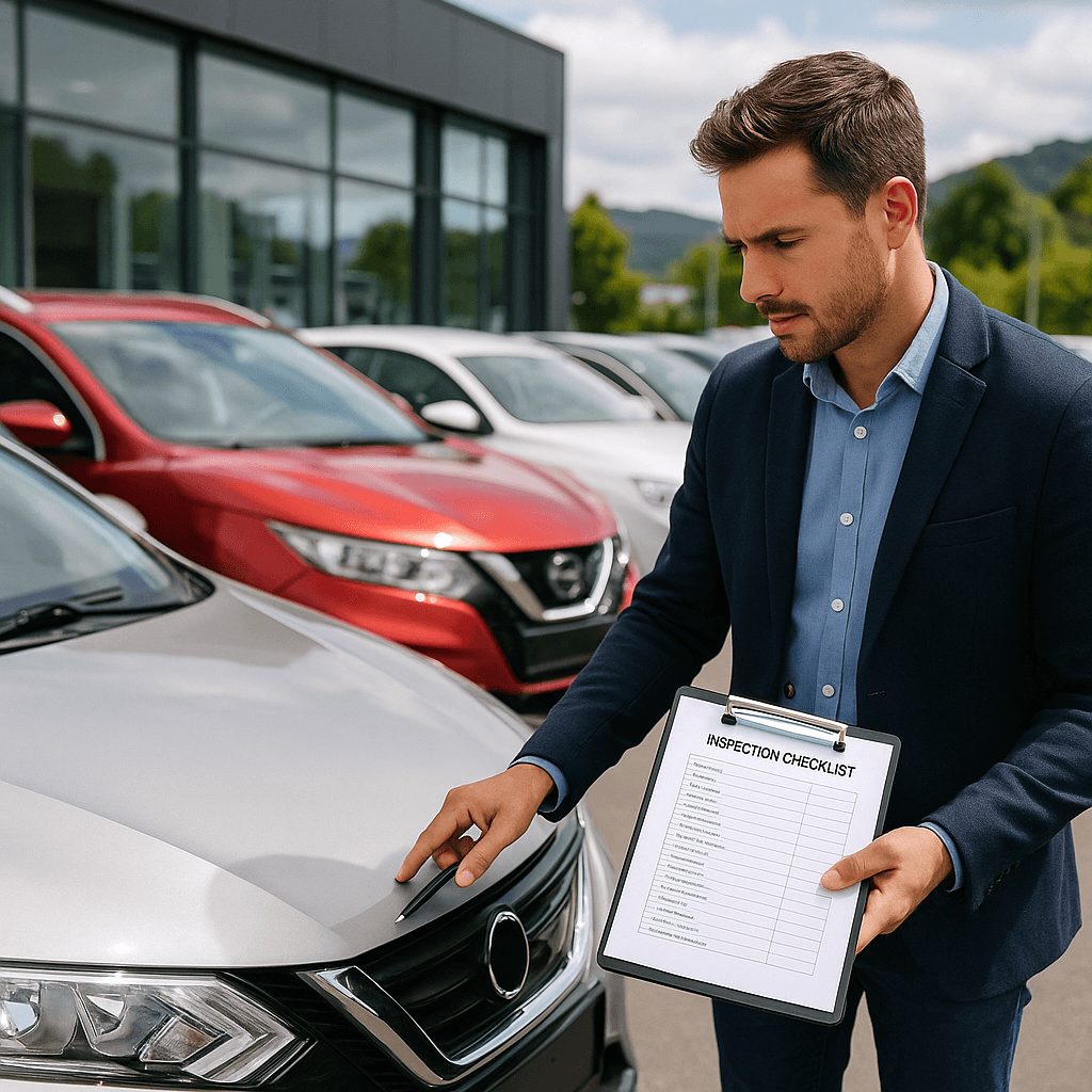 inspection checklist for buying used car